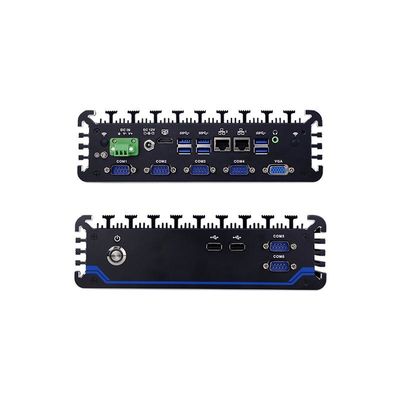 IBOX-3026 Mini PC industriale senza ventilatore 1135G7 Processore con certificazione CE FCC ROHS