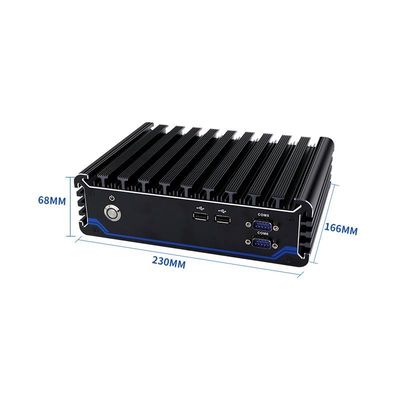 IBOX-3026 Mini PC industriale senza ventilatore 1135G7 Processore con certificazione CE FCC ROHS