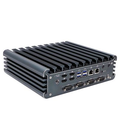 IBOX-3226 Quad Core Refresh Fanless Mini PC industriale CE CCC FCC Classe A RoHS 2.64KG