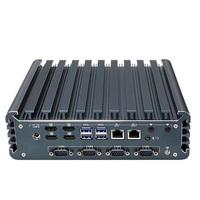 IBOX-3226 Quad Core Refresh Fanless Mini PC industriale CE CCC FCC Classe A RoHS 2.64KG
