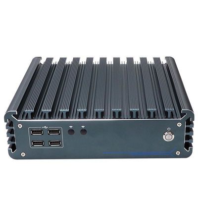 IBOX-3226 Quad Core Refresh Fanless Mini PC industriale CE CCC FCC Classe A RoHS 2.64KG
