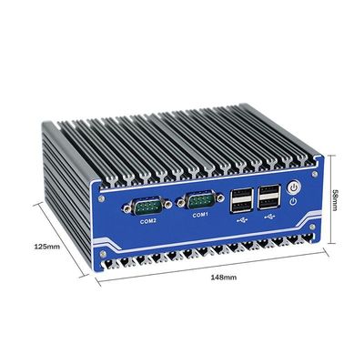Nano Titanio Grigio Mini PC industriale N11 DC 12V Input 2XIntel I210-AT/I211-AT 1000M