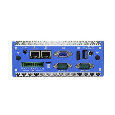Nano Titanio Grigio Mini PC industriale N11 DC 12V Input 2XIntel I210-AT/I211-AT 1000M