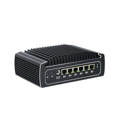 IBOX-501 N18 Mini PC industriale senza ventilatore Quad Core 32 GB Storage con MSATA