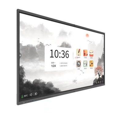 86 pollici 4K HD Tempo di risposta schermo tattile lavagna interattiva per sale conferenze