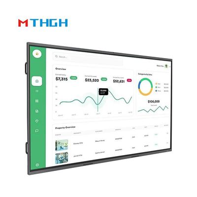 65 pollici Immersivo Digital Collaborative Infrared Interactive Whiteboard Dual System
