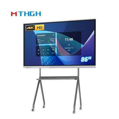 86 pollici 16 9 touch screen interattivo lavagna 4K 300cd/M2 Tecnologia a infrarossi