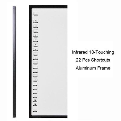 120 pollici Smart Infrared Touch Interactive Whiteboard 10 punti Risposta 6ms