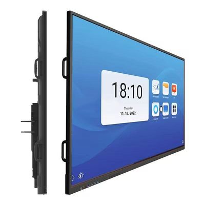 4K 75 pollici 20 punti infrarossi touch Interattiva lavagna per l'insegnamento in classe scolastica