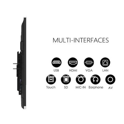 86 pollici 20 punti Digital Smart Interactive Whiteboard Tablet Infrarosso Android 11.0