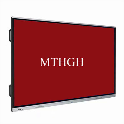 75 pollici touch screen interattivo lavagna 4K Display Luminosità ≥350cd/m2 Risposta ≤8ms
