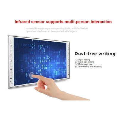 86 pollici 20 punti infrarossi touch screen elettronico interattivo lavagna bianca Smart Digital Board per la scuola