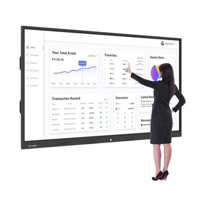 Tavola di presentazione per schermo IR / touch capacitivo multi-touch con luminosità di 400 cd/m2