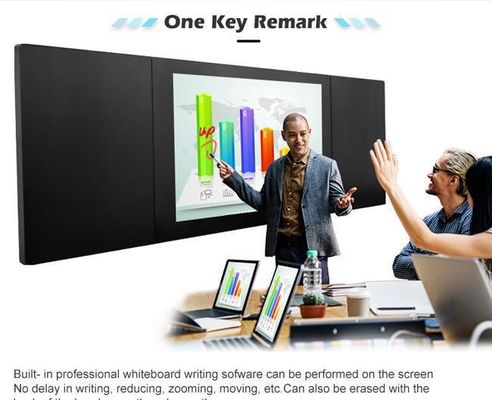 4 GB di RAM Smart Digital Blackboard con display da 75 pollici e porte HDMI