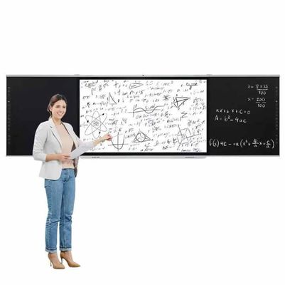 75 pollici Intelligent Digital Board Smart Blackboard con pannello di scrittura piatta 4K
