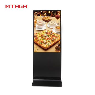 Output audio/auricolare a 43 pollici a terra digitale standing e opzioni di montaggio per fornitori OEM