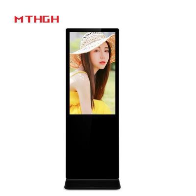 Display digitale in piedi da 43 pollici con Wi-Fi Bluetooth e USB