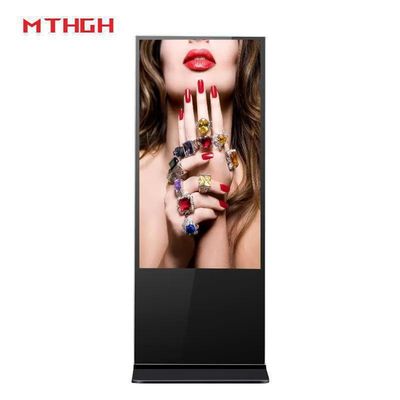 Display digitale in piedi da 43 pollici con Wi-Fi Bluetooth e USB