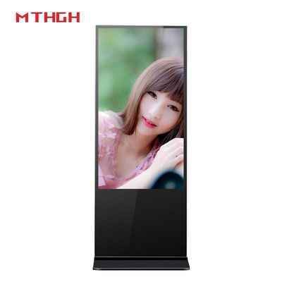 Display digitale in piedi da 43 pollici con Wi-Fi Bluetooth e USB