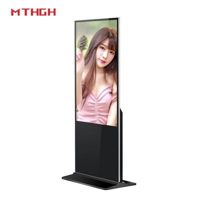 Display digitale in piedi da 43 pollici con Wi-Fi Bluetooth e USB