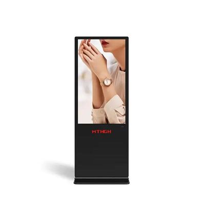 Display di segnaletica digitale standing da 49 pollici 8GB/16GB Storage per il tuo business