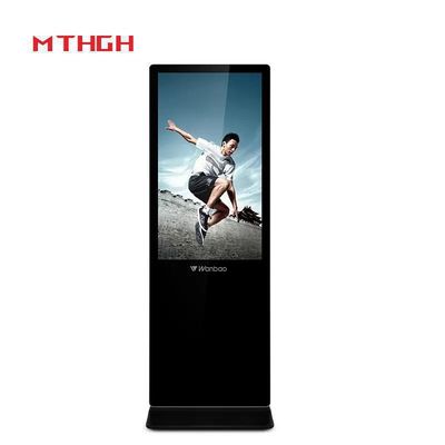 Display di segnaletica digitale standing da 49 pollici 8GB/16GB Storage per il tuo business