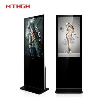 Display digitale a terra da 49 pollici con connettività Wi-Fi/Bluetooth/USB per i display