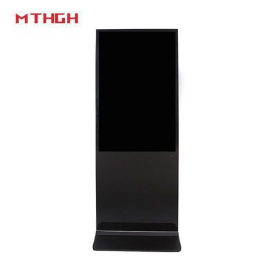 49 pollici 1080 P Risoluzione Digital Signage Standing con 8GB di spazio di archiviazione e connettività Wi-Fi / Bluetooth / USB