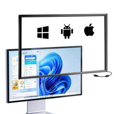 55 pollici aggiornare il vostro business con infrarossi touch screen -30C-80C gamma operativa