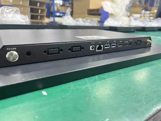 Display digitale ODM a muro con ingressi HDMI/VGA/DVI/AV/USB e opzioni di ingresso versatili