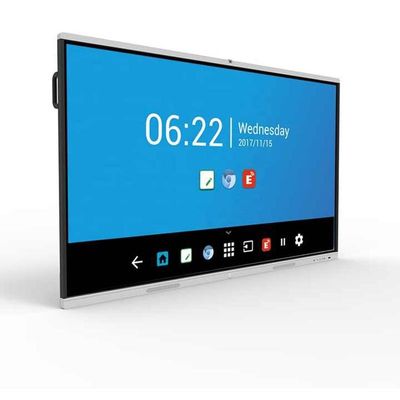 Pannello di dimostrazione con schermo multitouch infrarosso da 98 pollici di alta qualità con ingresso/uscita HDMI