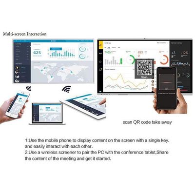 16 9 Rapporto di aspetto Interattivo Touch Screen Demo Board E ≥50000 ore di vita