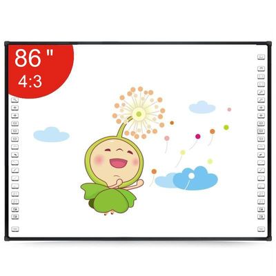 86' Digital Whiteboard For Classroom, Smart Display Interattivo BSMI