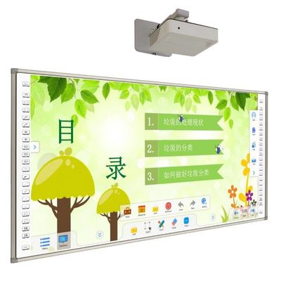 USB3.0 Display interattivi in classe, 106' Touch Screen Classroom Board