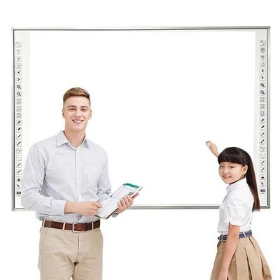 Tabella bianca interattiva da 96 pollici, facile collaborazione, Smart Digital Whiteboard adatta alle scuole