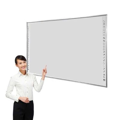 Tabella bianca interattiva a infrarossi da 86 pollici con proiettore / touchpad