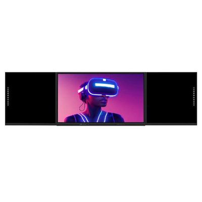 180-260V AC Input 75 Inch Interactive Touch Screen Display LED Panel Smart Digital Blackboard per una maggiore efficienza
