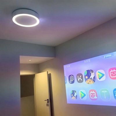 1200 luminosità luminosa 3000LX proiettore laser intelligente proiettore domestico soffitto