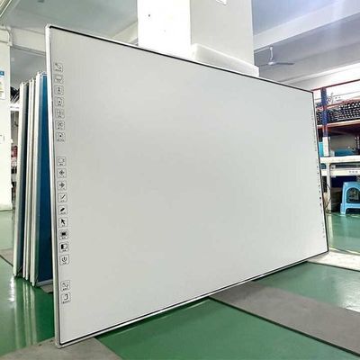 86 pollici Intelligent Digital Whiteboard Tecnologia a contatto infrarosso per l'istruzione, la formazione e le funzionalità interattive