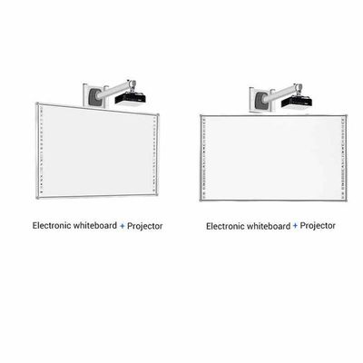 86 pollici Intelligent Digital Whiteboard Tecnologia a contatto infrarosso per l'istruzione, la formazione e le funzionalità interattive
