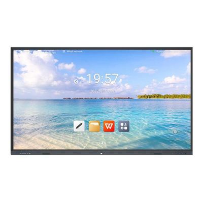 Android 13.0 8 64G Tavola bianca interattiva con multi-touch per la tavola nera in classe