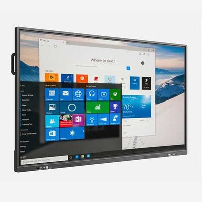 Tabella di presentazione touch screen con fotocamera integrata da 13 MP e durata di vita di ≥50000 ore
