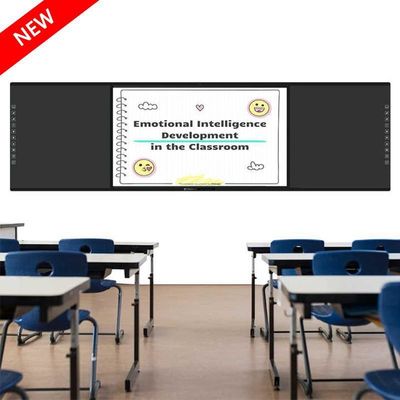 Tavola nera digitale intelligente da 86 pollici, Tavola nera per insegnamento scolastico con proiettore